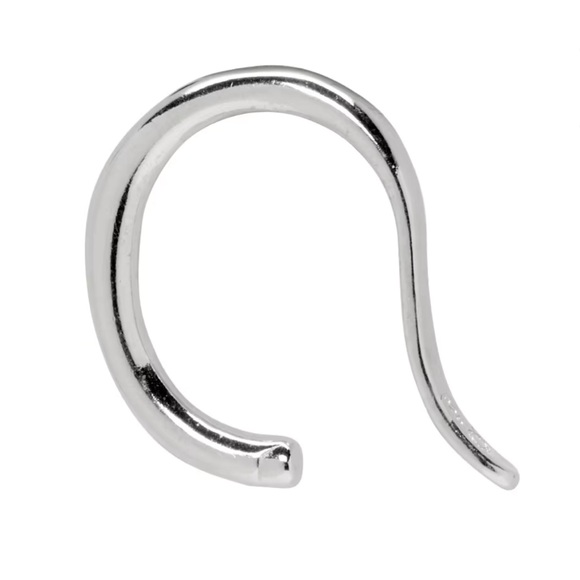 SASKIA DIEZ Silver Wire Ear Cuff - Picture 1 of 7